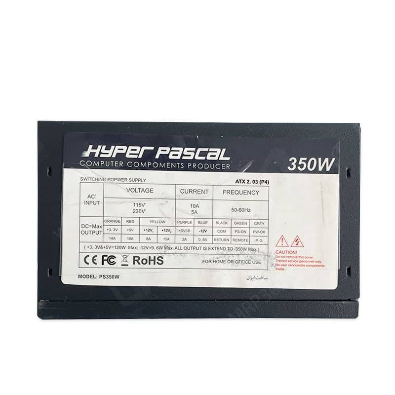 پاور 230 وات هایپر پاسکال Hyper Pascal 350W استوک — تصویر ۵