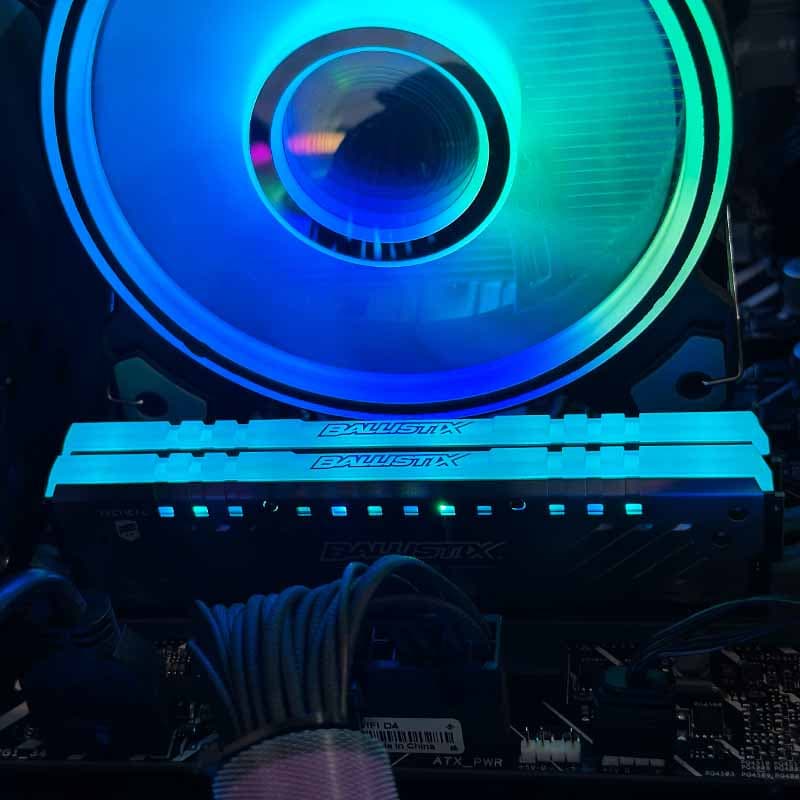 رم 8 گیگ Crucial Ballistix Tactical 8GB DDR4 3000Mhz استوک در حد نو