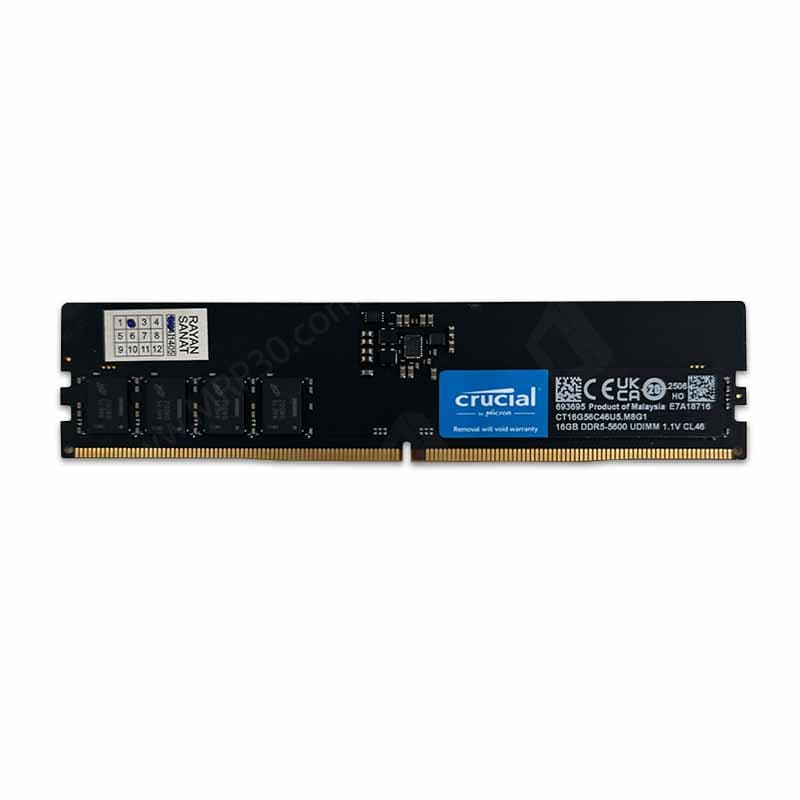 رم کروشال Crucial 16GB ddr5 5600Mhz استوک — تصویر ۲