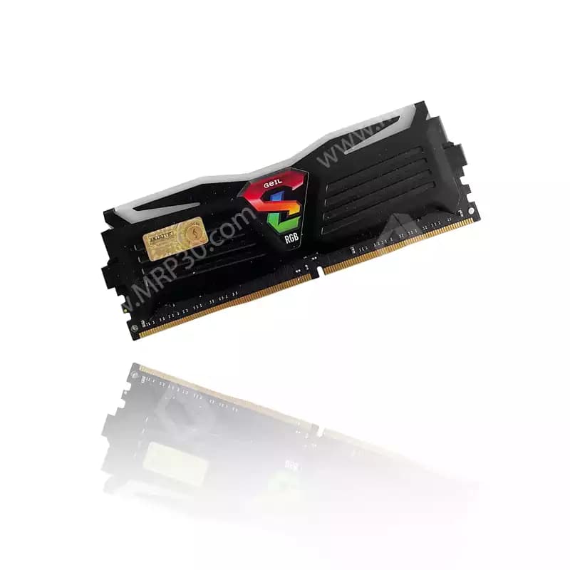 رم گیل Geil Super Luce RGB 8GB DDR4 2400Mhz استوک با گارانتی سازگار