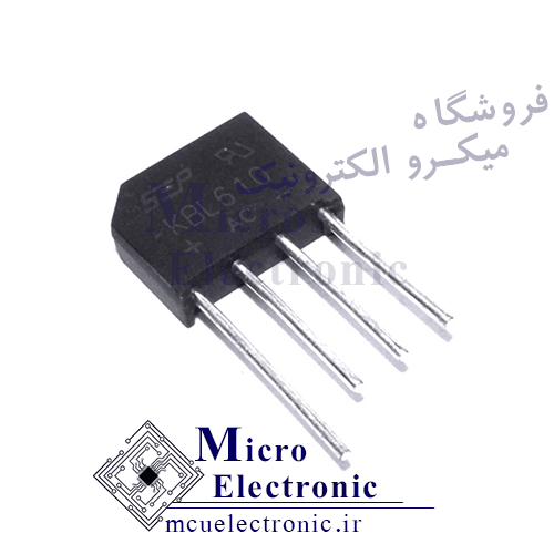 پل دیود شانه ای KBL610 6A