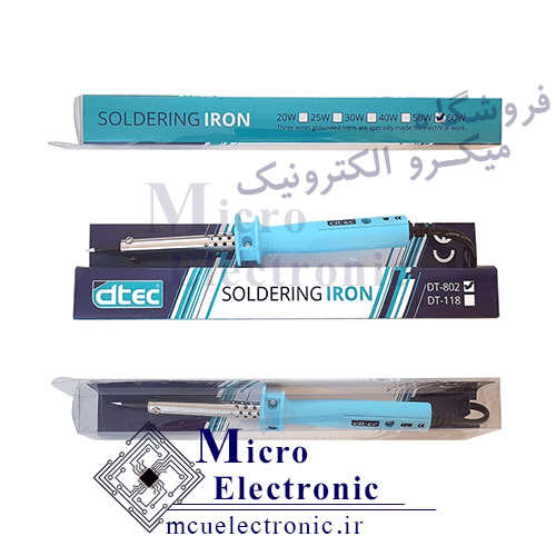 هویه قلمی 60 وات DTEC DT-802 — تصویر ۲