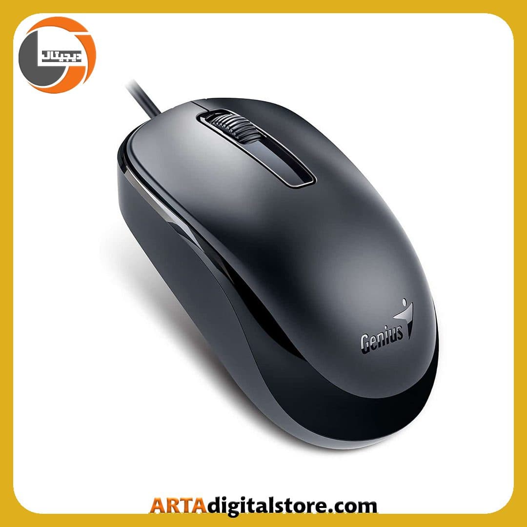موس جنیوس Genius DX-125 Black — تصویر ۲