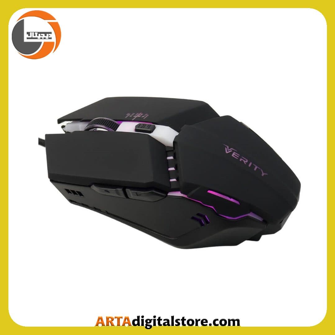 موس گیمینگ وریتی Verity Gaming V-MS5129 Black — تصویر ۴