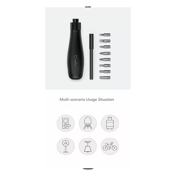 پیچ گوشتی ۸ کاره شیائومی مدل Mijia Wiha 8 in 1 Ratchet Screwdriver — تصویر ۶