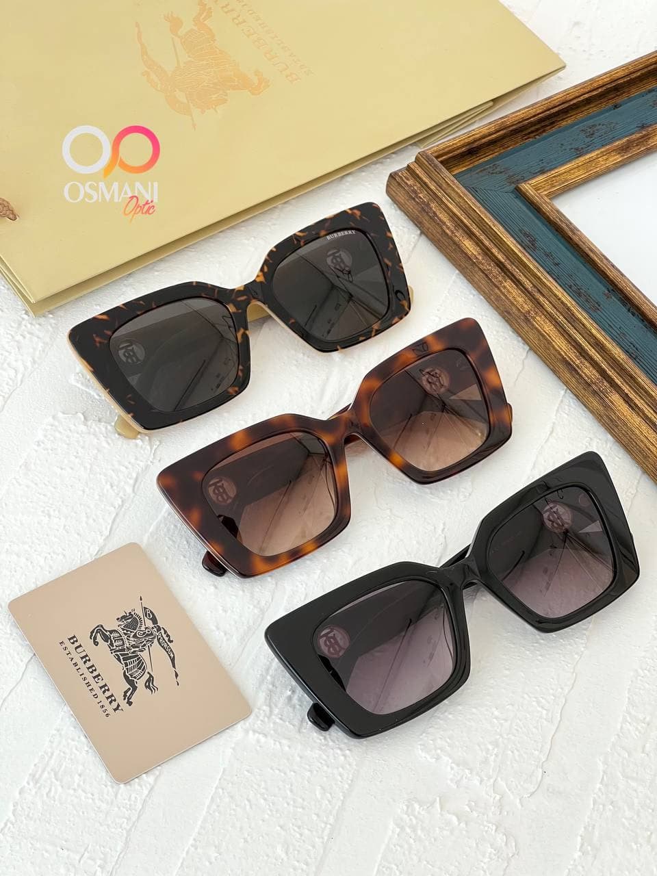 عینک آفتابی مردانه بربری مدل BURBERRY BE4344 — تصویر ۵