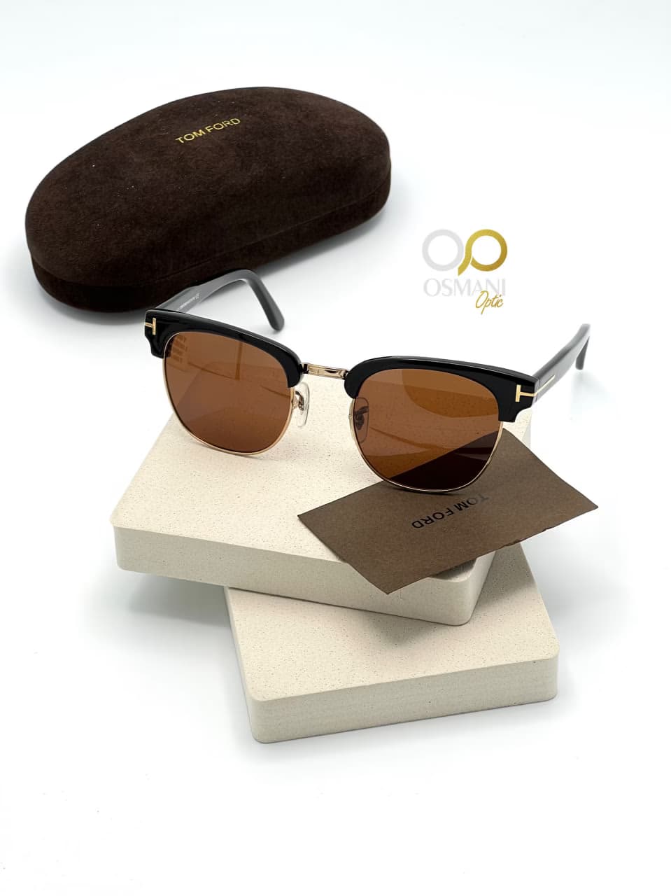 عینک آفتابی اسپرت تامفورد مدل Tom Ford TF248 ClubMaster — تصویر ۵
