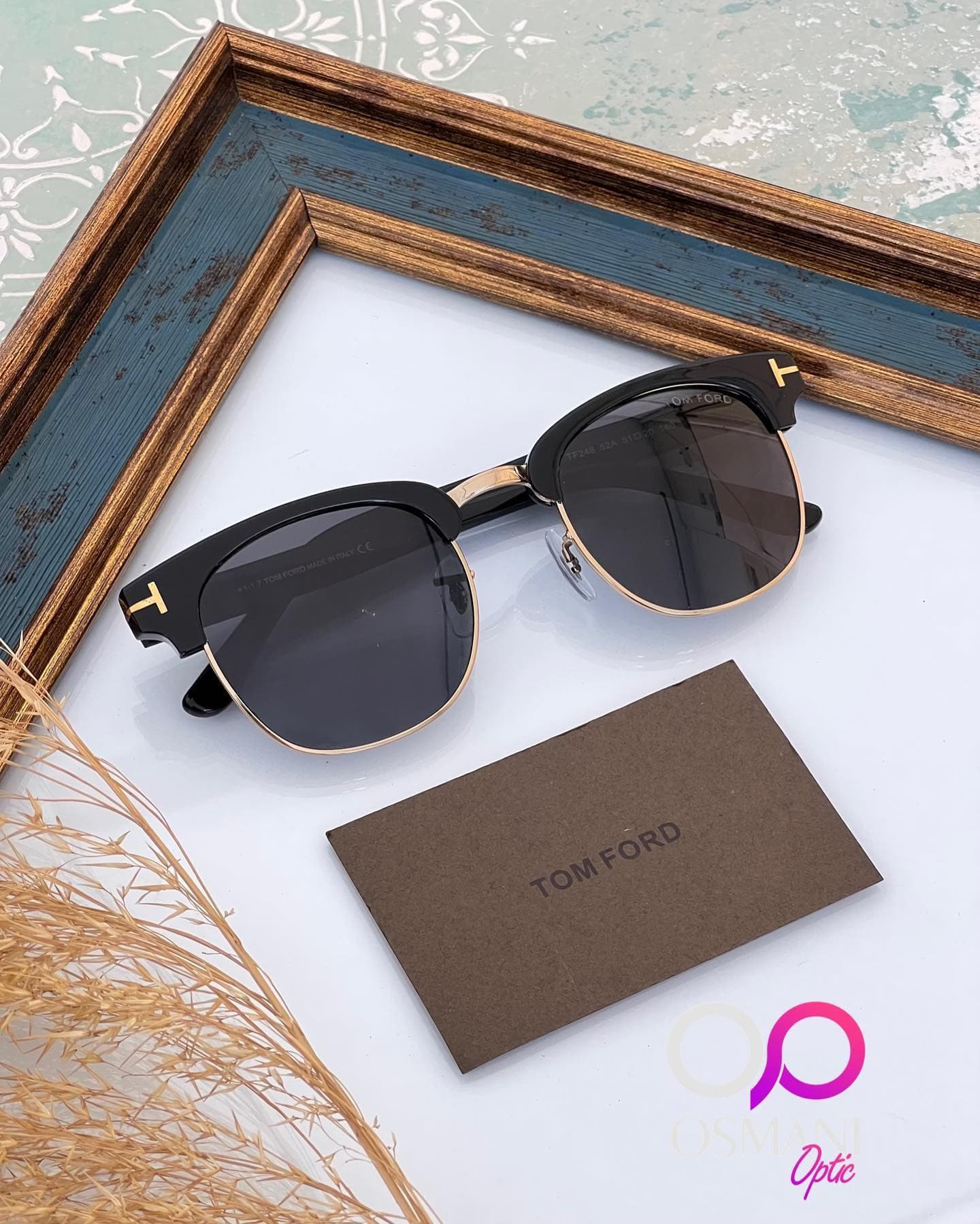 عینک آفتابی اسپرت تامفورد مدل Tom Ford TF248 ClubMaster