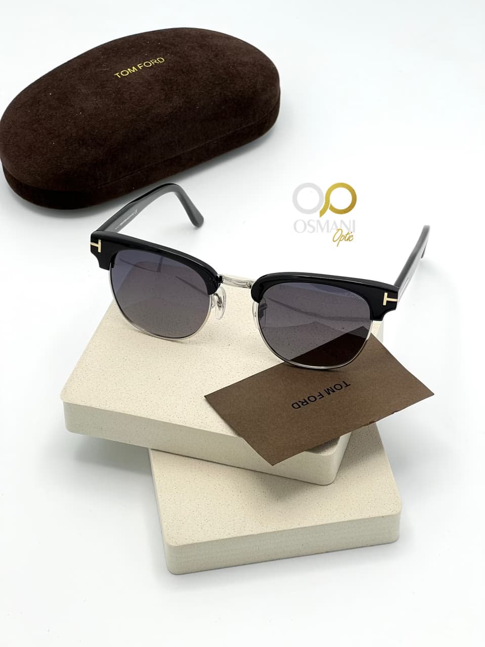 عینک آفتابی اسپرت تامفورد مدل Tom Ford TF248 ClubMaster — تصویر ۳