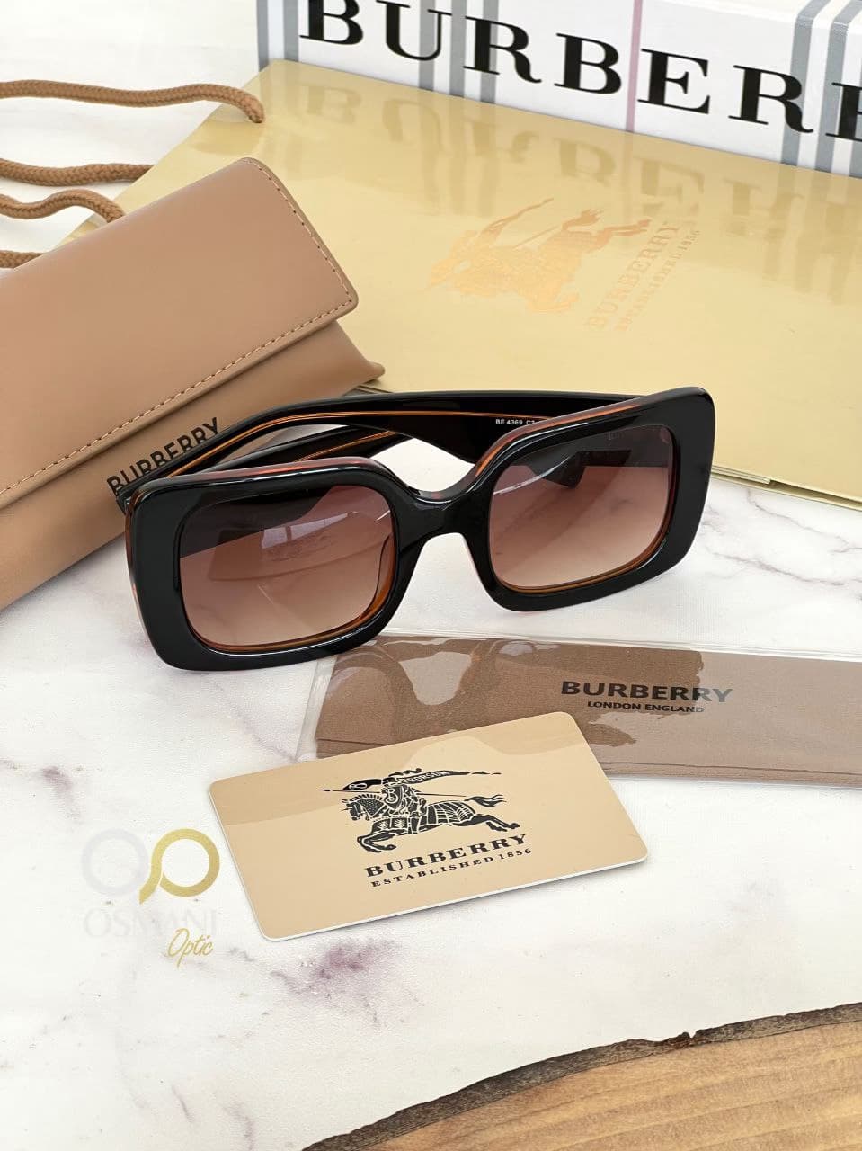 عینک آفتابی بربری مدل BURBERRY BE4369 — تصویر ۵