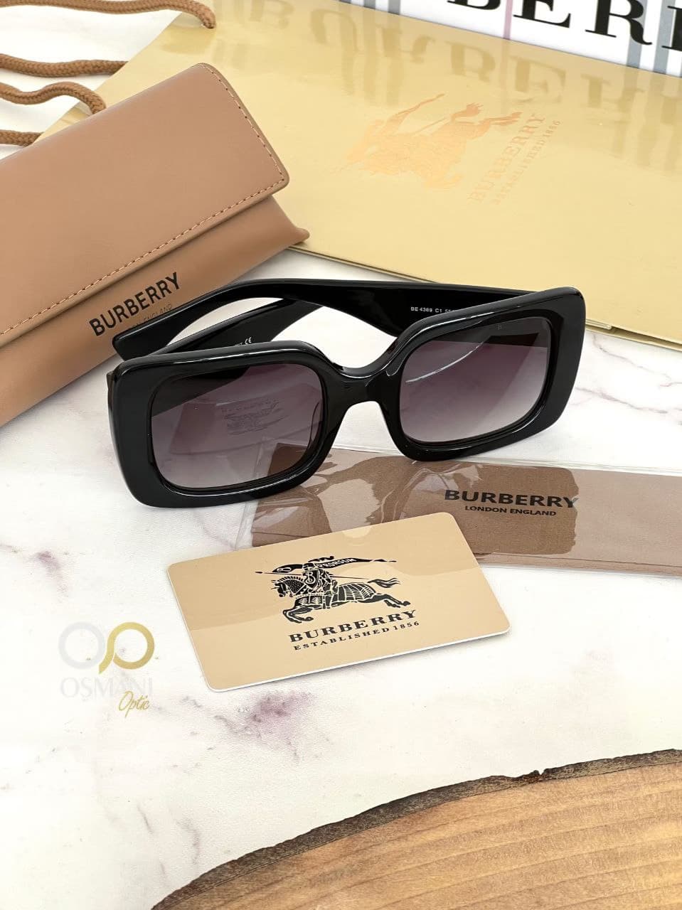 عینک آفتابی بربری مدل BURBERRY BE4369 — تصویر ۴
