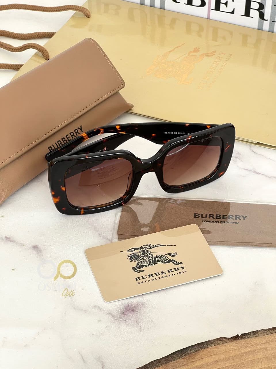 عینک آفتابی بربری مدل BURBERRY BE4369 — تصویر ۶