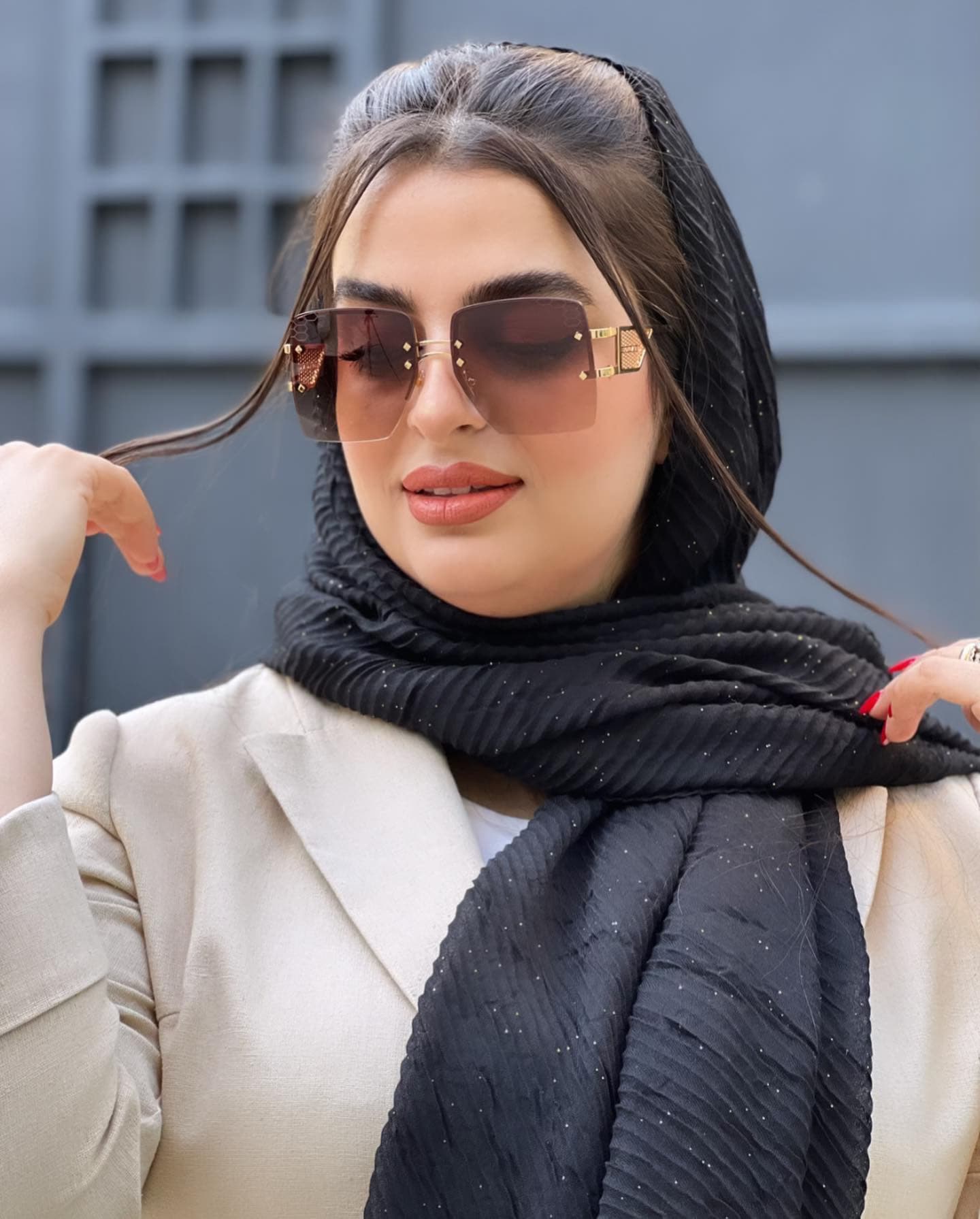 عینک آفتابی زنانه بولگاری مدل BVLGARI BV6178 — تصویر ۷