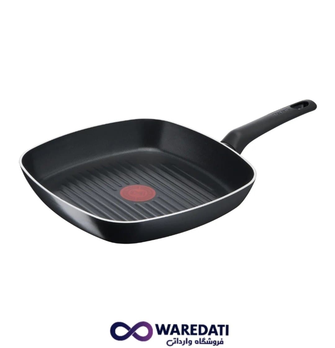 تابه گریل تفال سایز 26 مدل simple cook stick grill pan — تصویر ۲