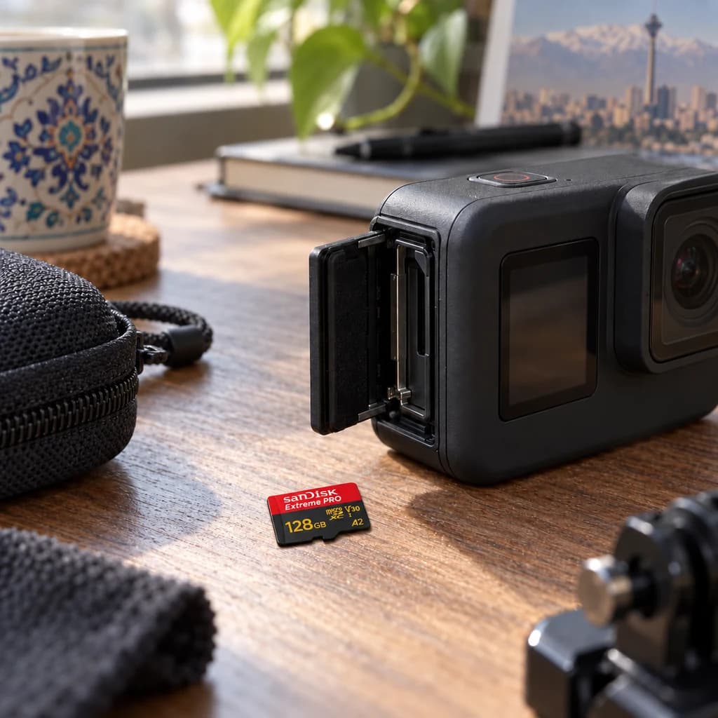 کارت حافظه میکرو اس دی 128 گیگابایت سن دیسک SanDisk Extreme PRO سرعت 250MB/s — تصویر ۳