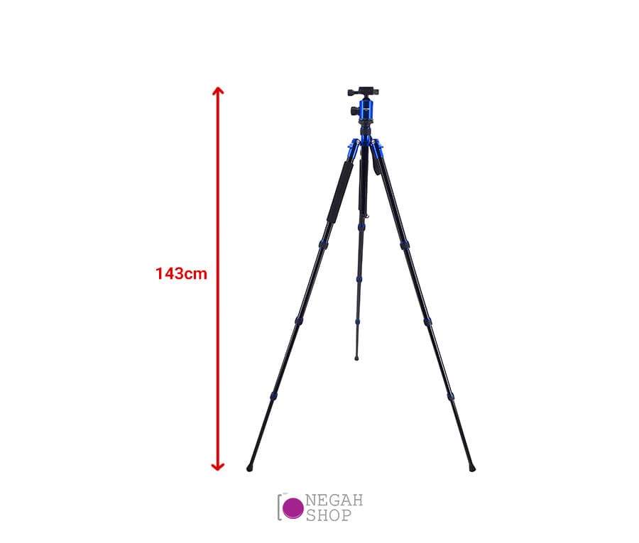 سه پایه دوربین زومی Zomei Z818 بال هد — تصویر ۷