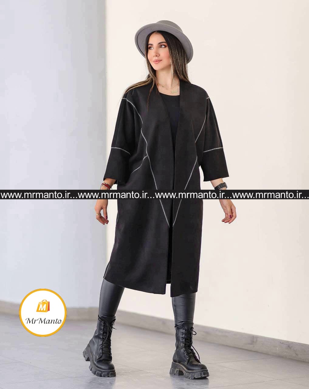 مانتو پاییزه سوییت مدل ملینا — تصویر ۳
