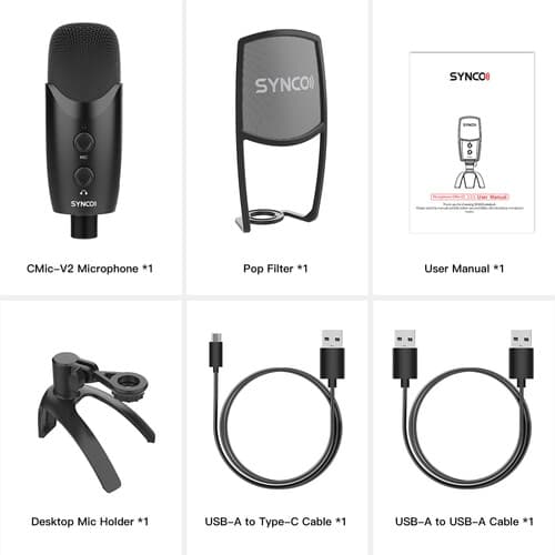 میکروفون Synco CMic-V2 USB — تصویر ۶