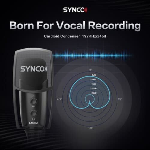 میکروفون Synco CMic-V2 USB — تصویر ۷