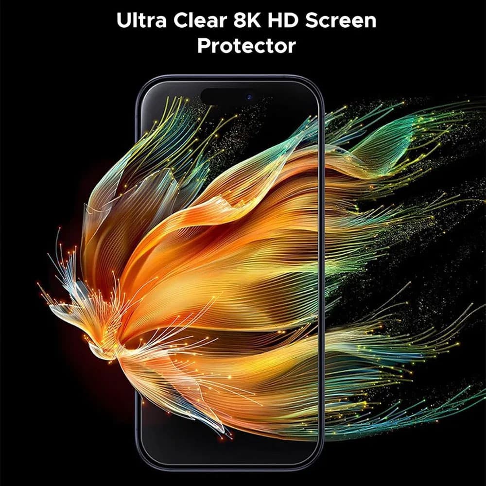 گلس جی تک شفاف برای آیفون ۱۷ پرو مدل G-FORCE HD (GSA02722) — تصویر ۷