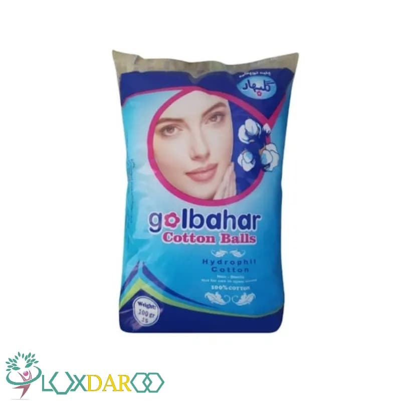 پنبه توپکی گلبهار 100 گرمی