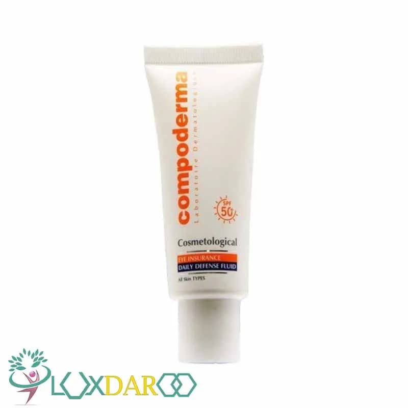 ضد آفتاب دور چشم مدل ای اینشورنس کامپودرما SPF50