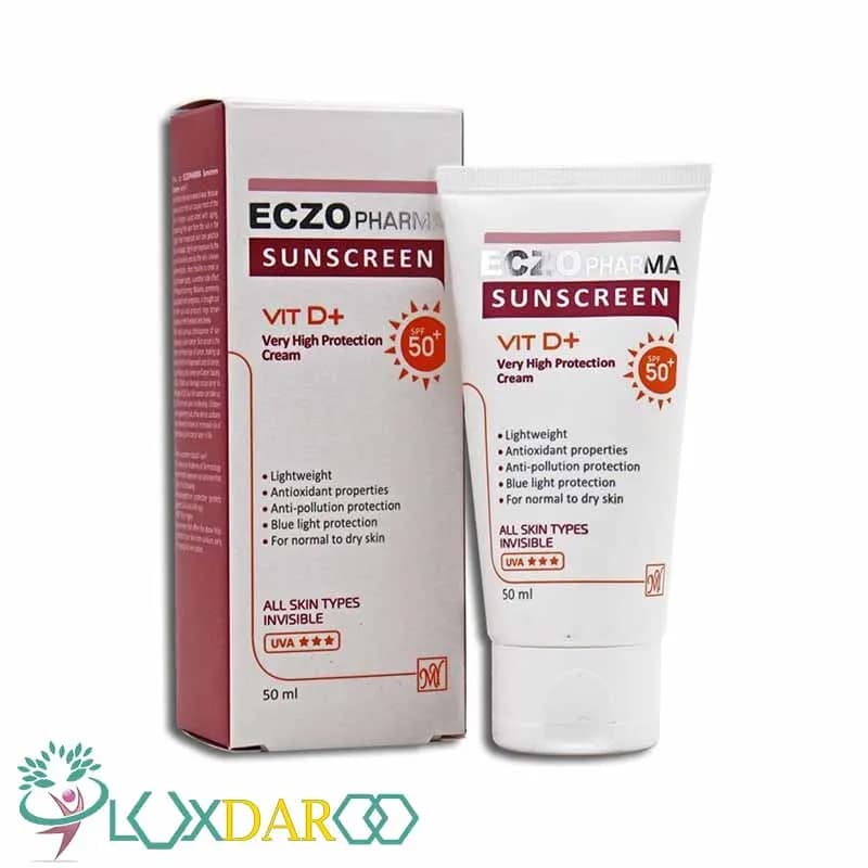 کرم ضدآفتاب بی رنگ اگزوفارما مای مناسب انواع پوست SPF50