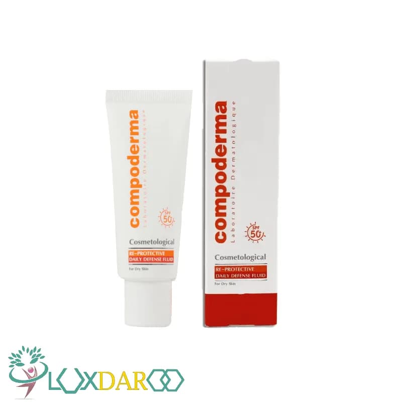 ضد آفتاب ری پروتکتیو پوست خشک و خیلی خشک کامپودرما SPF50