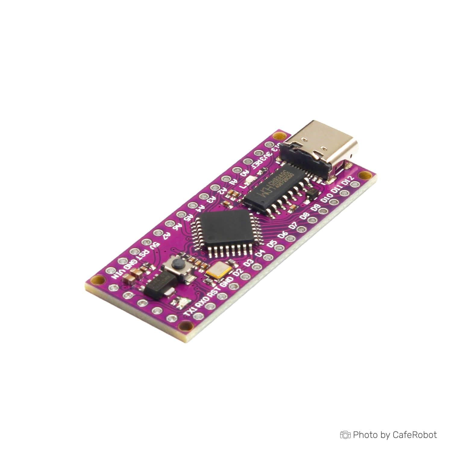 برد LGT8F328P بهبود یافته و جایگزین آردوینو نانو ATMEGA328P CH340 — تصویر ۲