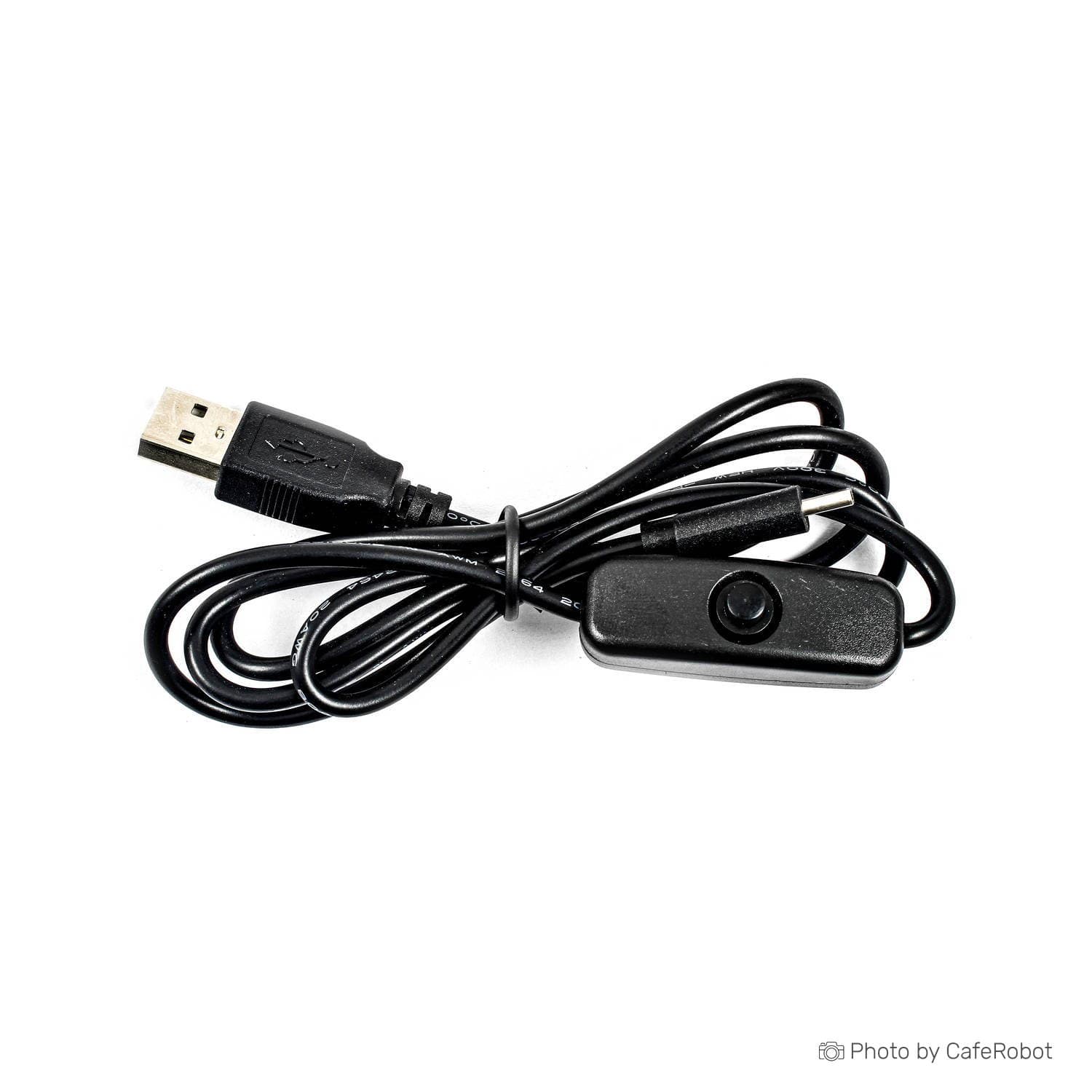 کابل پاور سوئیچ دار USB به USB Type-C مناسب برای رسپبری پای 4 — تصویر ۲