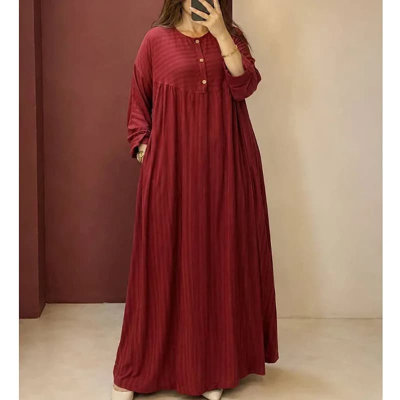 پیراهن ساحلی مانتویی لینن قواره دار وارداتی /کد29920 — تصویر ۴