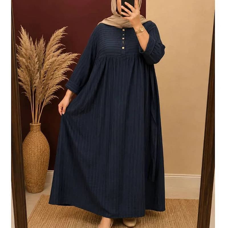 پیراهن ساحلی مانتویی لینن قواره دار وارداتی /کد29920