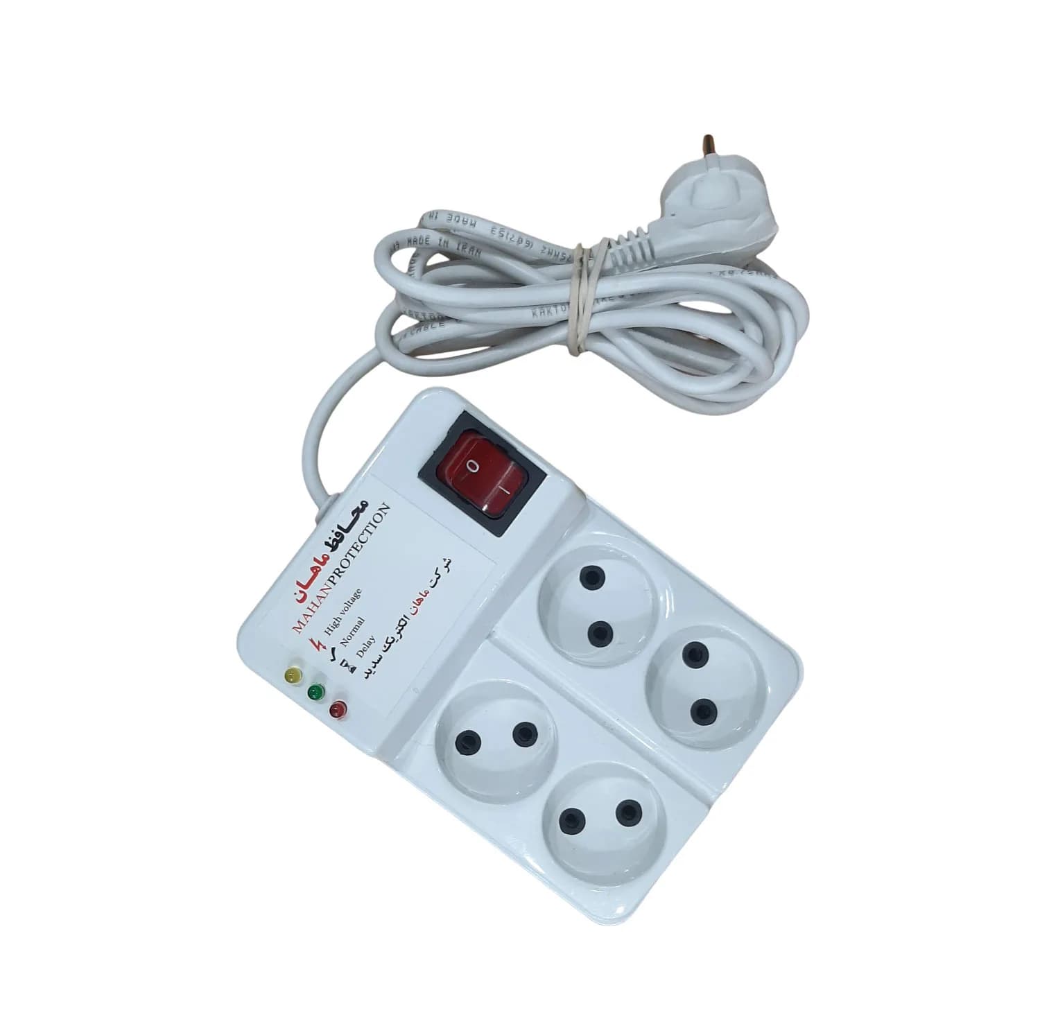 محافظ ولتاژ و چند راهی برق ماهان مدل mhdp30