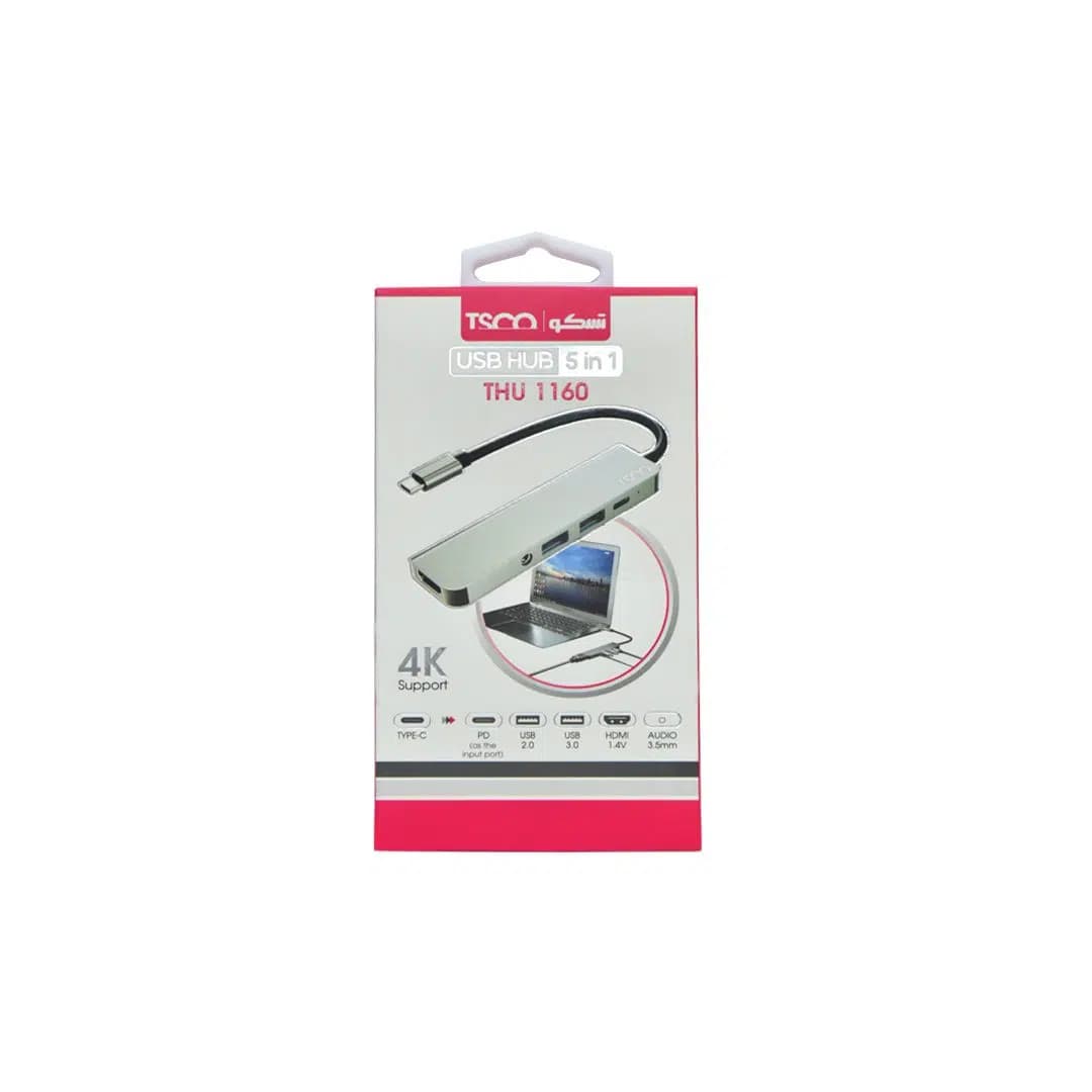 هاب USB تسکو مدل TSCO THU 1160 — تصویر ۲