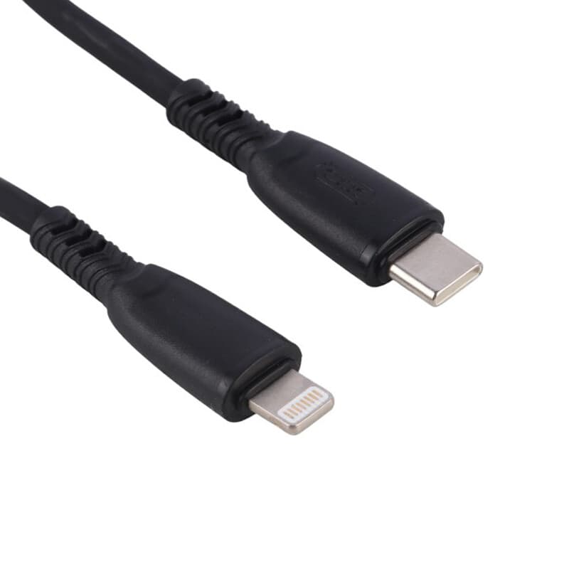 کابل کوتاه تایپ سی به لایتنینگ فست شارژ 27 وات ایکس او XO-NB-Q248A طول 25 سانتی متر — تصویر ۲