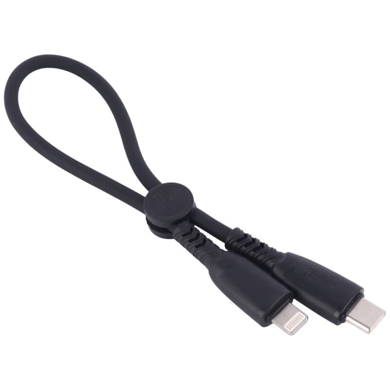 کابل کوتاه تایپ سی به لایتنینگ فست شارژ 27 وات ایکس او XO-NB-Q248A طول 25 سانتی متر — تصویر ۶