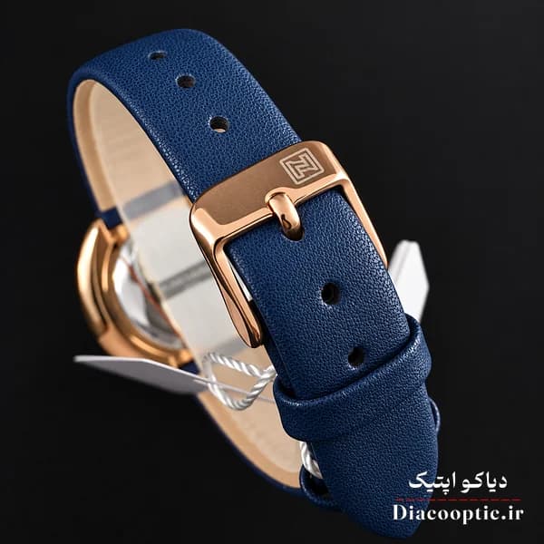 ساعت مچی اورجینال زنانه موتور ژاپن برند نیوی فورس مدل NF5076 چرمی — تصویر ۵
