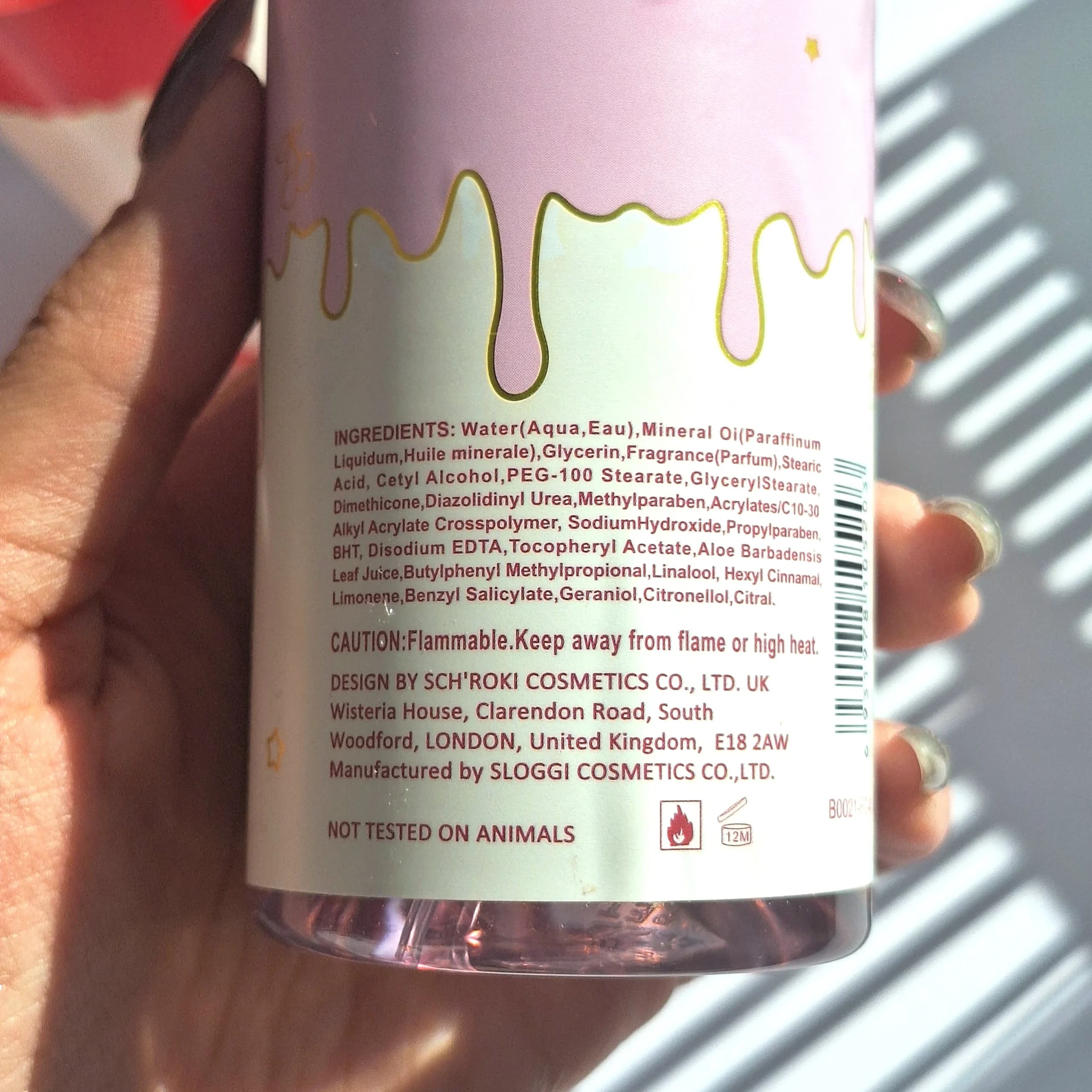 بادی اسپلش رایحه Champagne Sprinkles — تصویر ۲