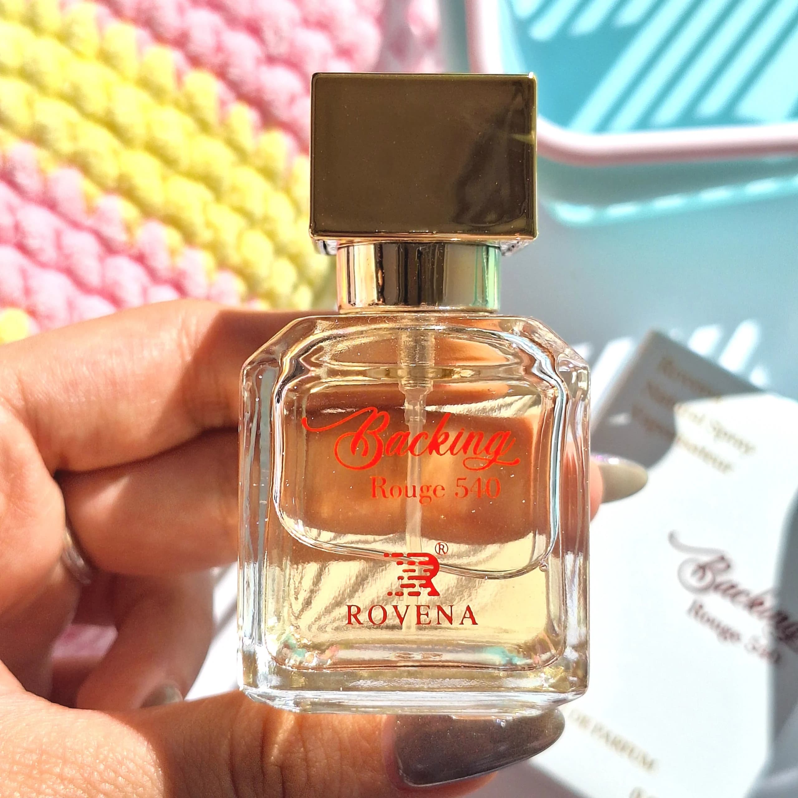 عطر ۲۵ میل ROVENA رایحه باکارات رژ سفید