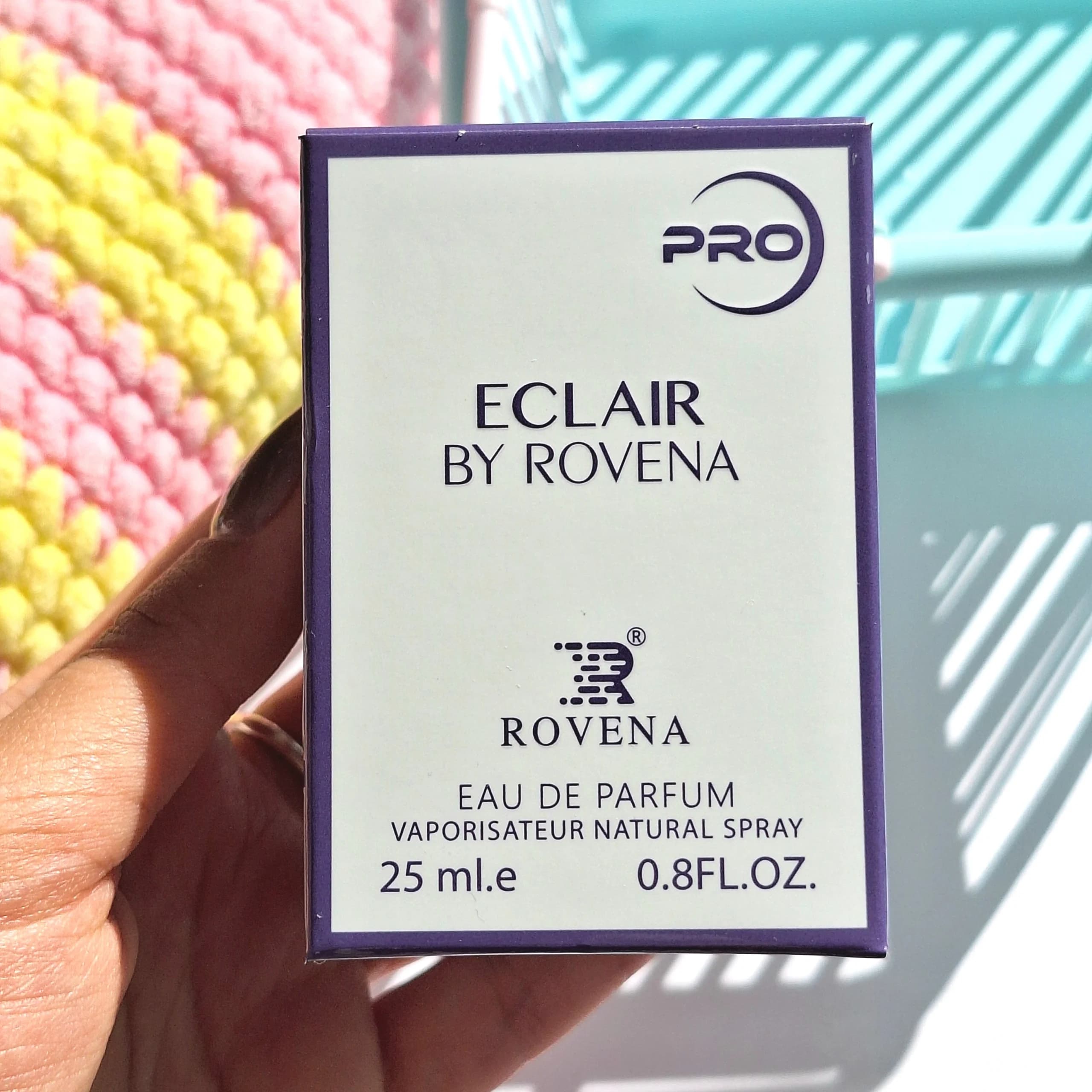 عطر ۲۵ میل ROVENA رایحه اکلت — تصویر ۲