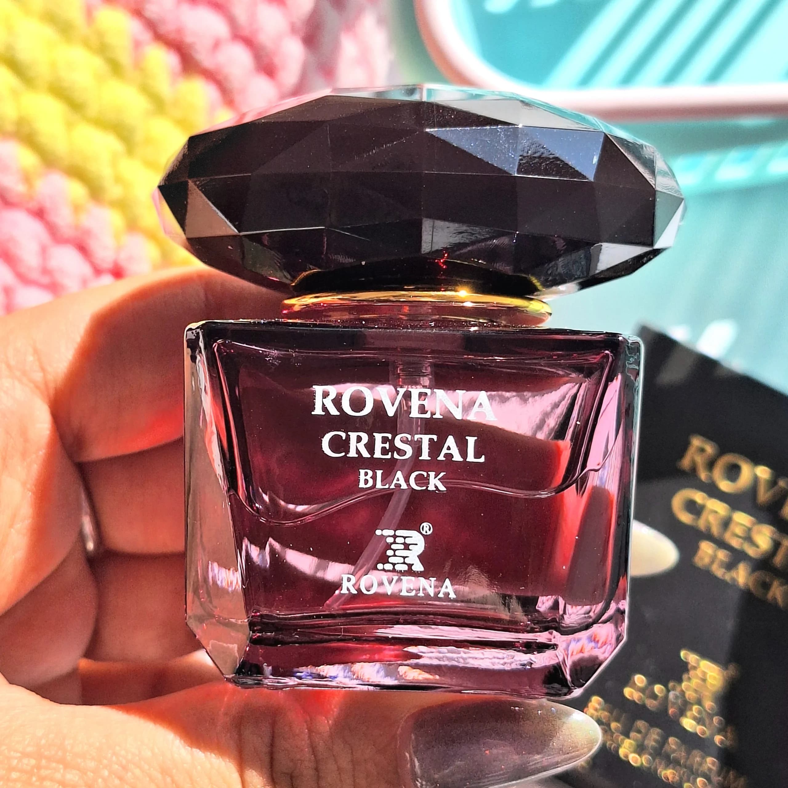 عطر ۲۵ میل ROVENA رایحه کریستال نویر