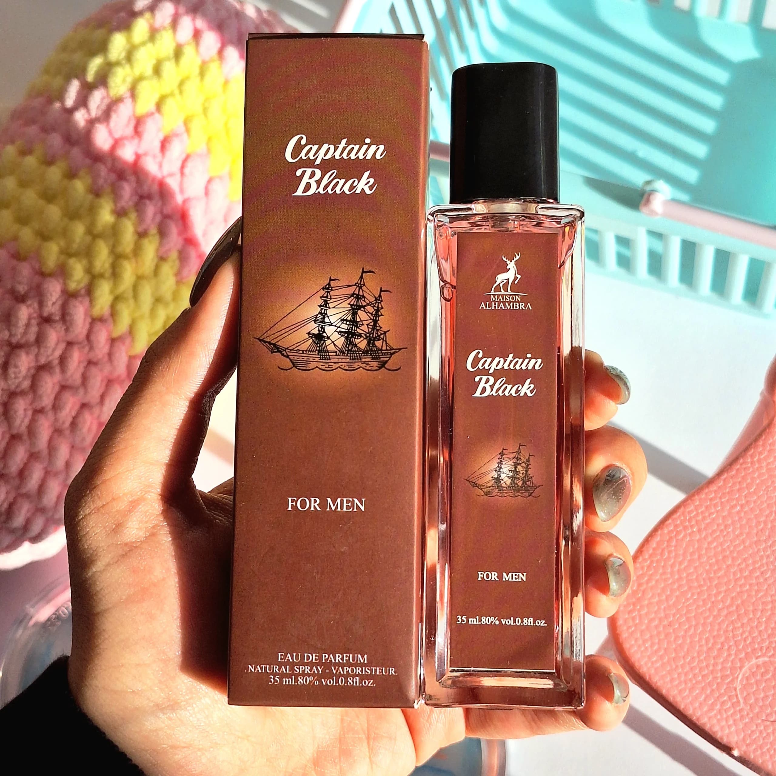 عطر الحمبرا رایحه Captain Black