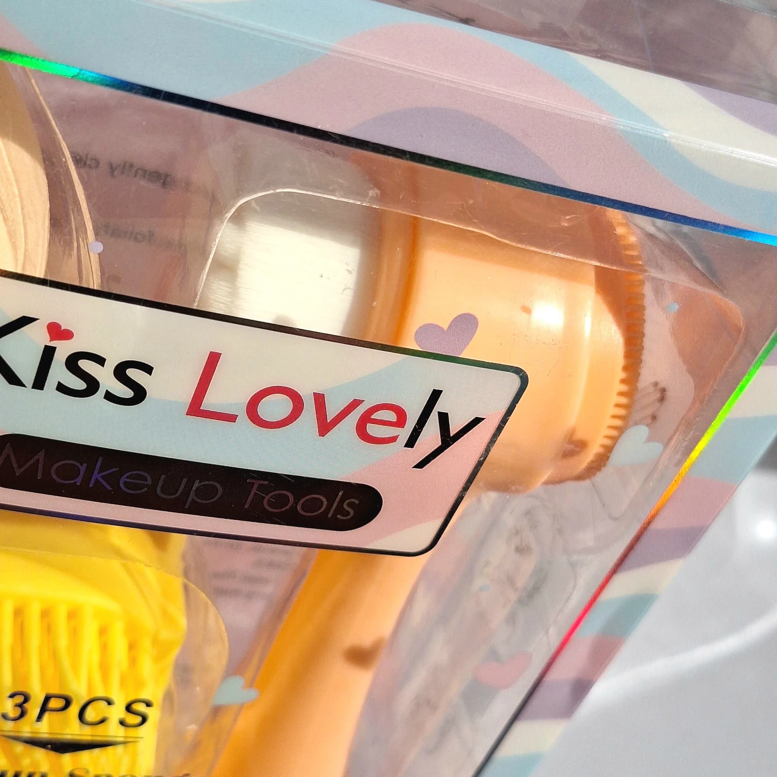 ست سه تکه makeup tools مدل kiss lovely — تصویر ۲