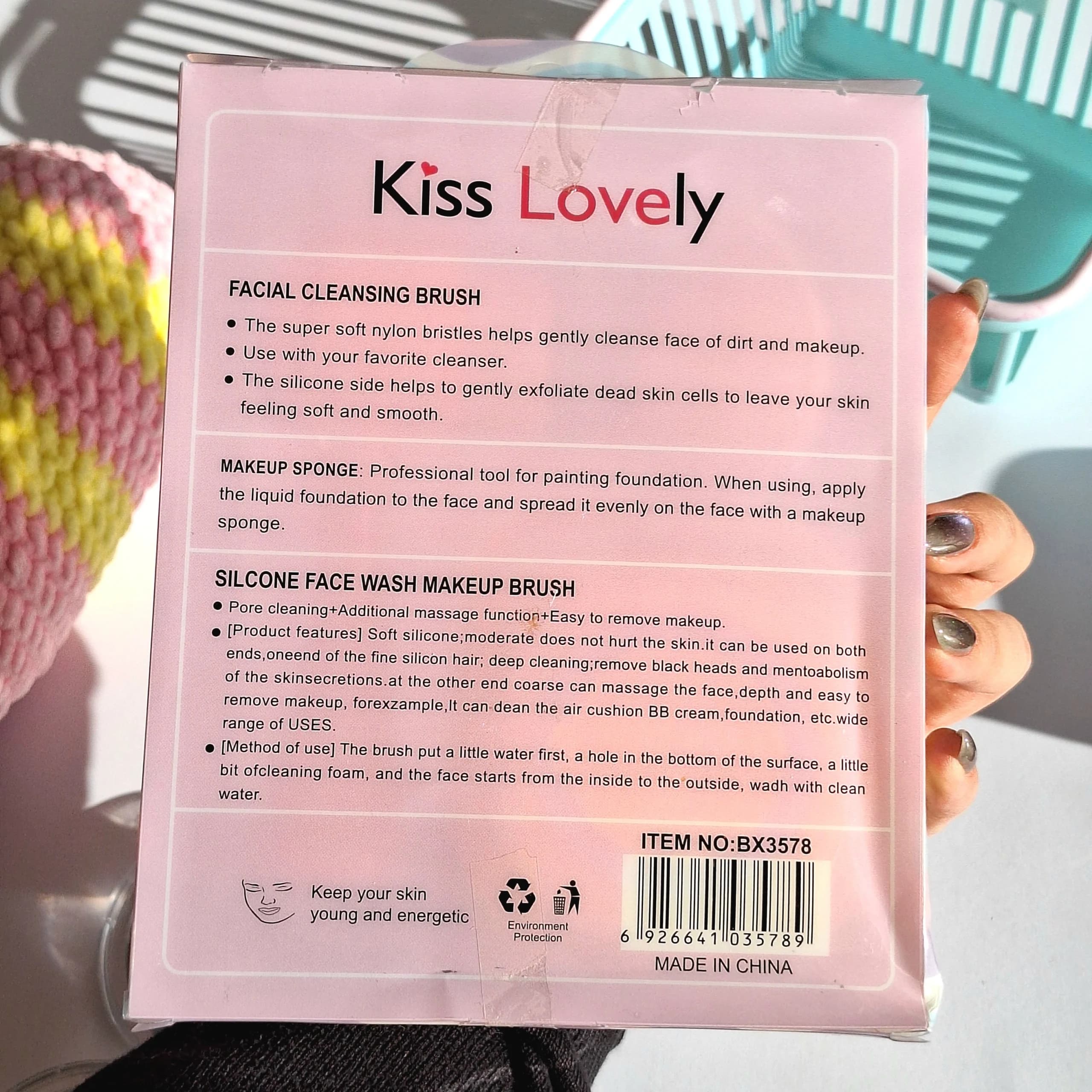 ست سه تکه makeup tools مدل kiss lovely — تصویر ۴