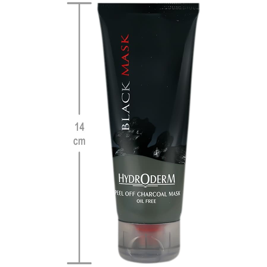 ماسک لایه بردار هیدرودرم مدل Black حاوی زغال حجم (60ml) — تصویر ۳
