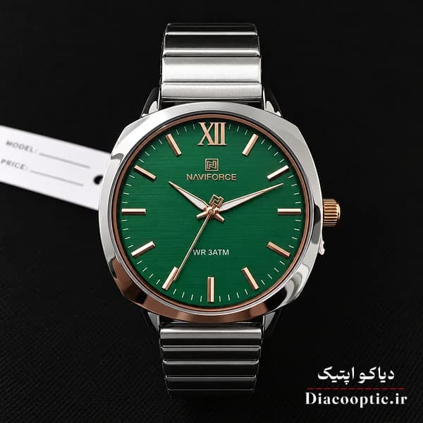ساعت مچی اورجینال مردانه موتور ژاپن برند نیوی فورس مدل NF5044 — تصویر ۲