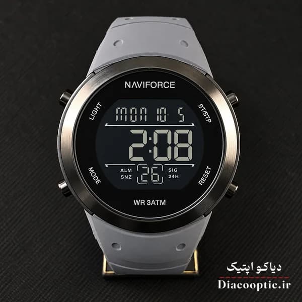 ساعت مچی اورجینال مردانه دیجیتالی برند نیوی فورس مدل NF9246 بند رابر — تصویر ۲