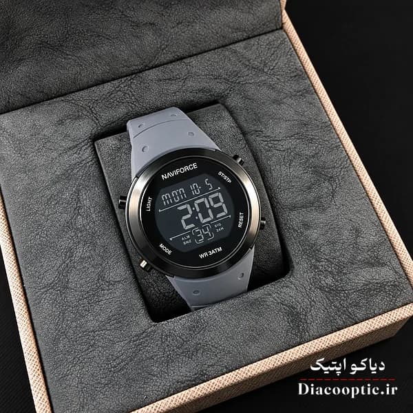 ساعت مچی اورجینال مردانه دیجیتالی برند نیوی فورس مدل NF9246 بند رابر — تصویر ۷
