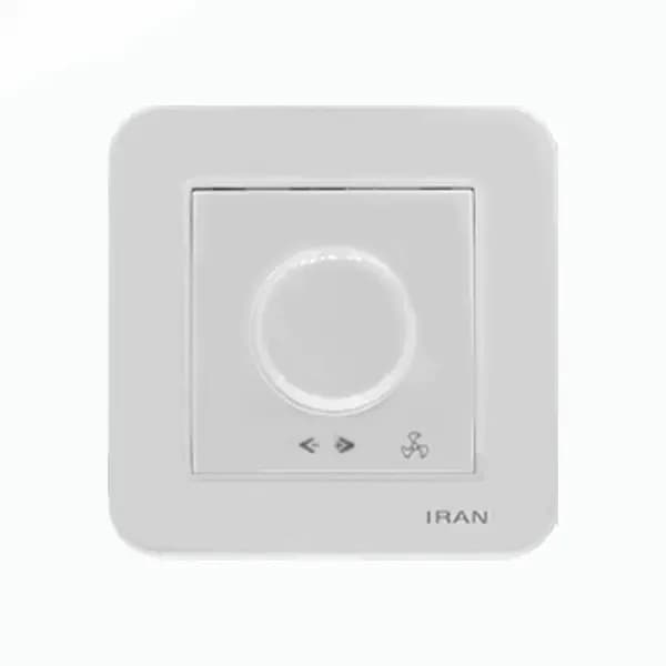 کلید دیمر ارس اقتصادی سفید ایران الکتریک توکار