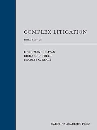 و دانلود نسخه کامل کتاب زبان اصلی Complex Litigation, Third Edition | دانلود کتاب خارجی